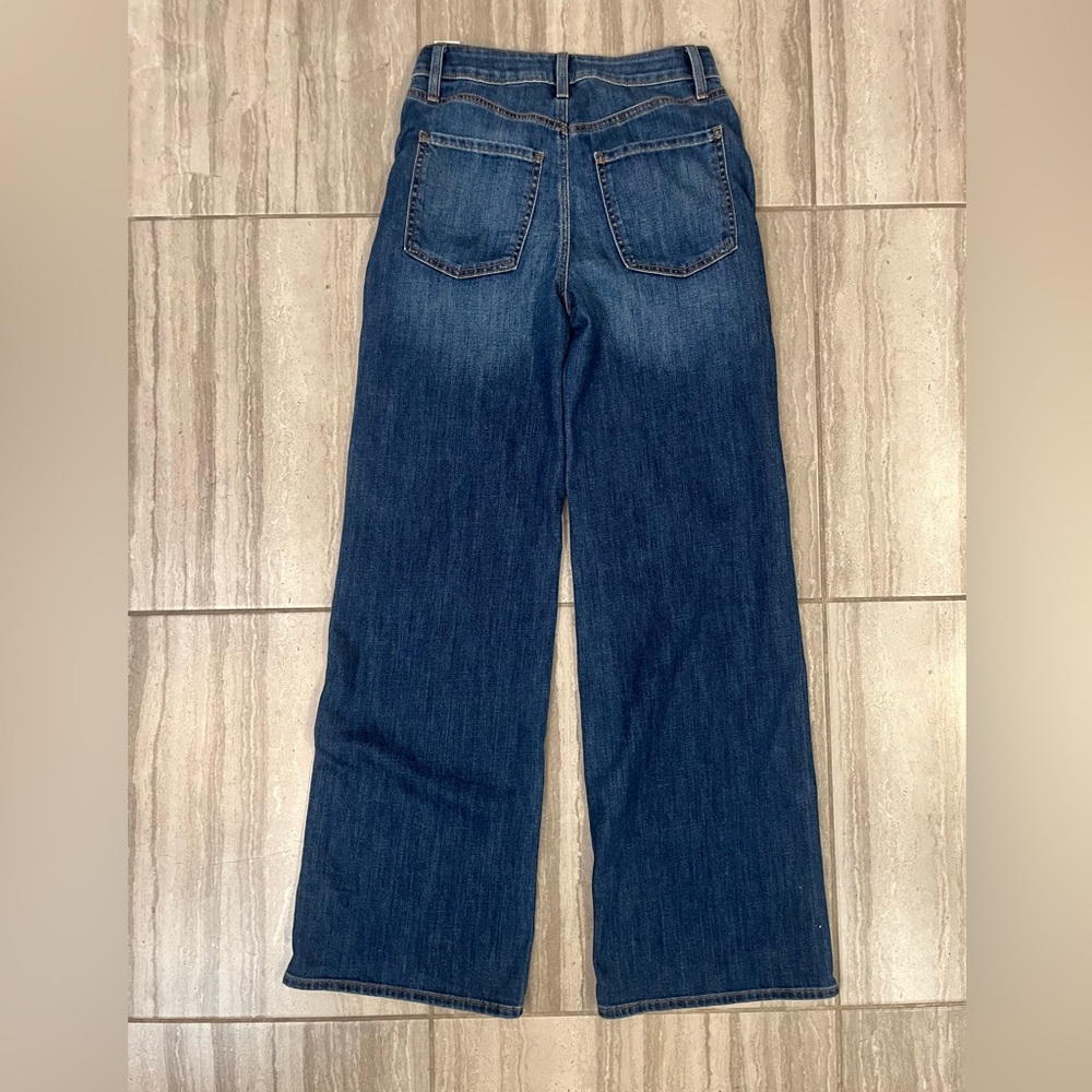 Chico’s high rise wide leg jeans - Picture 4 of 7